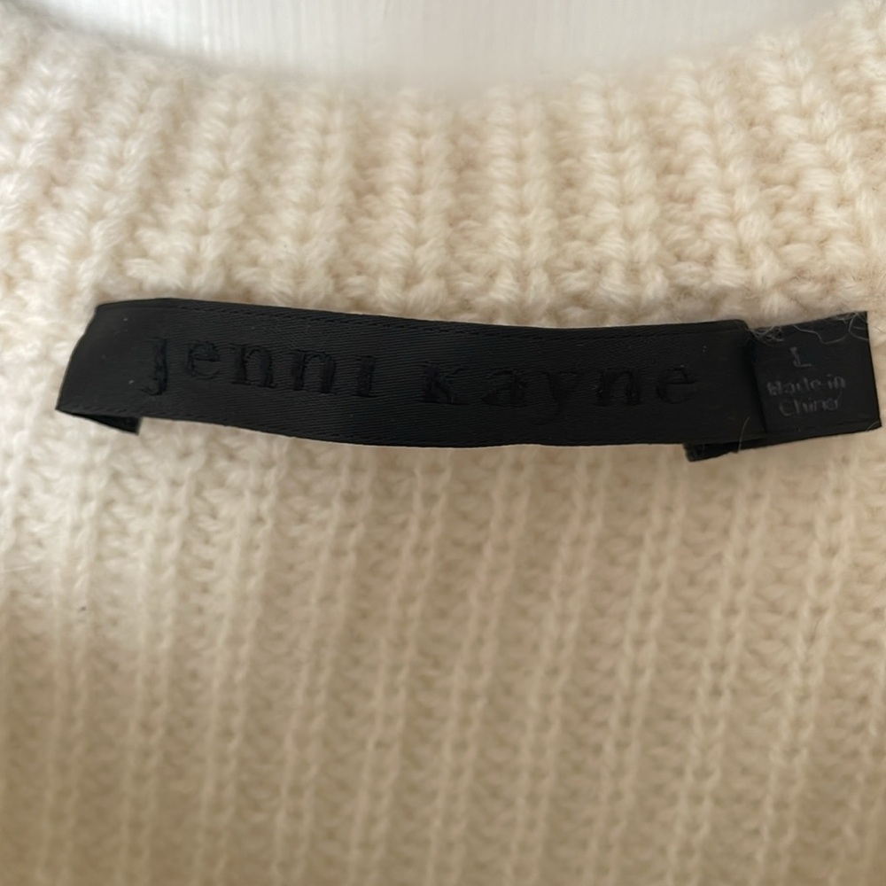 Jenni Kayne cashmere fisherman sweater - Picture 7 of 10